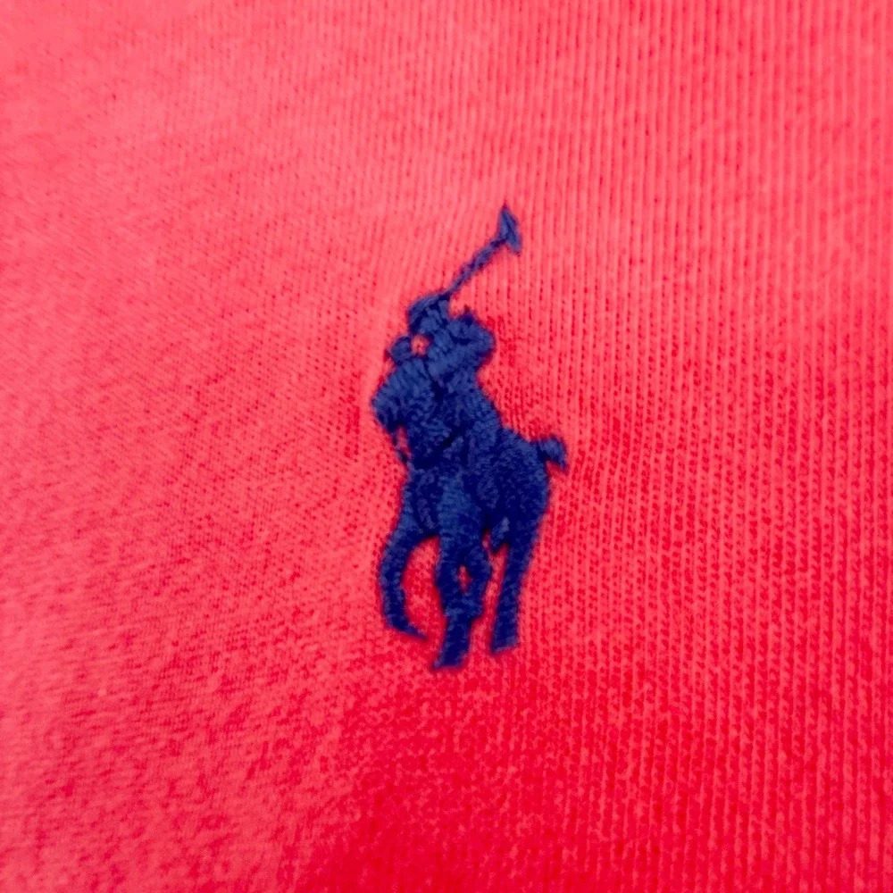 Polo Ralph Lauren Mens XL Classic Fit Coral Red Polo Shirt